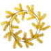 24" Artificial Pine Work Hanging Wreath -Yellow (pack of 12) - YW2024-YE