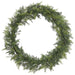 30" PE Soft-Touch Cedar Artificial Wreath -2 Tone Green - YWC012-GR/TT