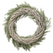 25" Artificial Cedar & Pinecone Wreath -Green/Brown - YWC021-GR/BR