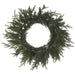 30" Artificial Colorado Mixed Pine Wreath -Green (pack of 2) - YWC102-GR/MX