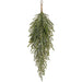 36" Glittered Artificial Cedar Teardrop Door Swag -Green (Pack of 8) - YWC117-GR