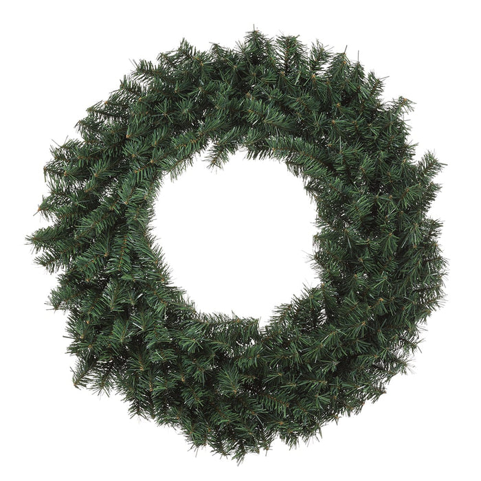 30" Artificial Canadian Rocky Pine Wreath -Green (Pack of 3) - YWC230-GR