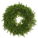 22" Artificial Cedar Wreath -Green (Pack of 2) - YWC620-GR