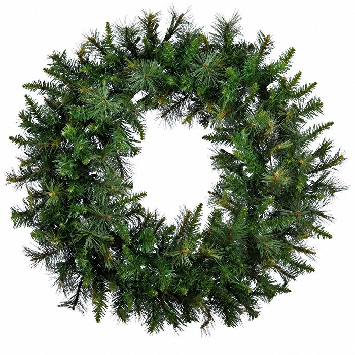 36" Artificial Canyon Pine Wreath -Green (Pack of 2) - YWC736-GR
