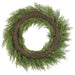 35" Mixed Cedar Artificial Wreath -Green - YWC764-GR