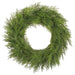 35" Mixed Cedar Artificial Wreath -Green - YWC764-GR
