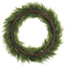 44" Artificial Deluxe Mixed Cedar Wreath -Green - YWC765-GR