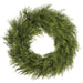 44" Deluxe Artificial Mixed Cedar Wreath -Green - YWC766-GR