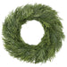 30" Glittered Artificial Deluxe Mixed Cedar Wreath -Green (Pack of 2) - YWC773-GR