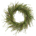24" Artificial Pine & Club Moss Fern Wreath -Green (Pack of 2) - YWN145-GR