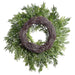 14" Juniper Artificial Wreath -Green (Pack of 2) - YWN429-GR