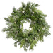 14" Juniper Artificial Wreath -Green (Pack of 2) - YWN429-GR