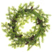 36" Artificial Norway Spruce & Pinecone Hanging Wreath -Green/Brown - YWN443-GR/BR