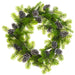 30" Artificial Norway Spruce & Pinecone Hanging Wreath -Green/Brown - YWN453-GR/BR