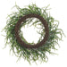 30" Willow Pine & Pinecone Artificial Wreath -Green/Brown - YWP004-GR/BR