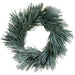 9" Needle Pine Artificial Wreath -Gray/Green (Pack of 12) - YWP029-GY/GR