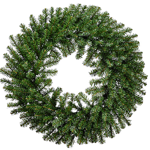 30" Artificial Balsam Pine Hanging Wreath -Green (pack of 12) - YWP130-GR