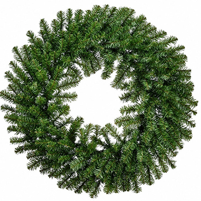30" Artificial Balsam Pine Wreath -Green (Pack of 12) - YWP130-GR