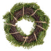 8" Artificial Pine & Pinecone Wreath -Green/Brown (Pack of 6) - YWP135-GR/BR