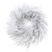 30" Flocked Artificial Mixed Pine & Pinecone Wreath -Snow - YWP263-GR/SN