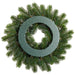 16" Artificial Pine Wreath -Green (pack of 2) - YWP267-GR