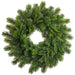 16" Artificial Pine Wreath -Green (pack of 2) - YWP267-GR