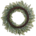 30" Artificial Pine Wreath -Green/Gray - YWP513-GR/GY