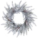 22" Flocked Pinecone & Mixed Pine Artificial Wreath -Green/Brown (Pack of 2) - YWS385-GR/BR