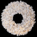 30" Artificial White Noble Wreath, Micro LED Pre-Lit -White (Pack of 2) - YWW230-WH