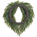 24" Soft-Touch Artificial Willow Pine Wreath -Green (Pack of 2) - YWW432-GR