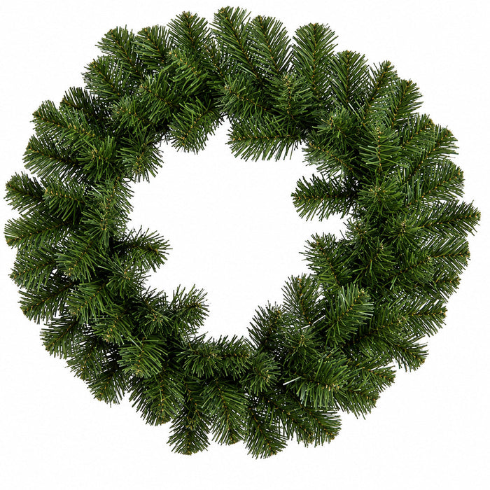 18" Artificial Windsor Pine Wreath -Green (Pack of 6) - YWW718-GR