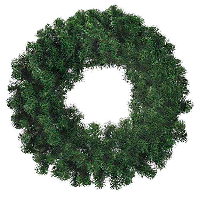 24" Artificial Windsor Pine Wreath -Green (Pack of 6) - YWW724-GR