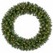 60" Artificial Windsor Pine Wreath, Pre-Lit -Green - YWW860-GR