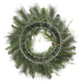 24" Pinecone, Cedar & Pine Artificial Wreath -Green/Brown (Pack of 2) - YWX124-GR/BR