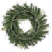 30" Artificial Pinecone, Cedar & Pine Wreath -Green/Brown - YWX130-GR/BR