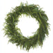 32" PE Soft-Touch Artificial Mixed Cedar & Pine Wreath -Green - YZCMAW-32