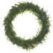 38" PE Soft-Touch Artificial Mixed Cedar & Pine Wreath -Green - YZCMAW-38