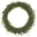 38" PE Soft-Touch Artificial Cedar Wreath -Green - YZCSAW-38