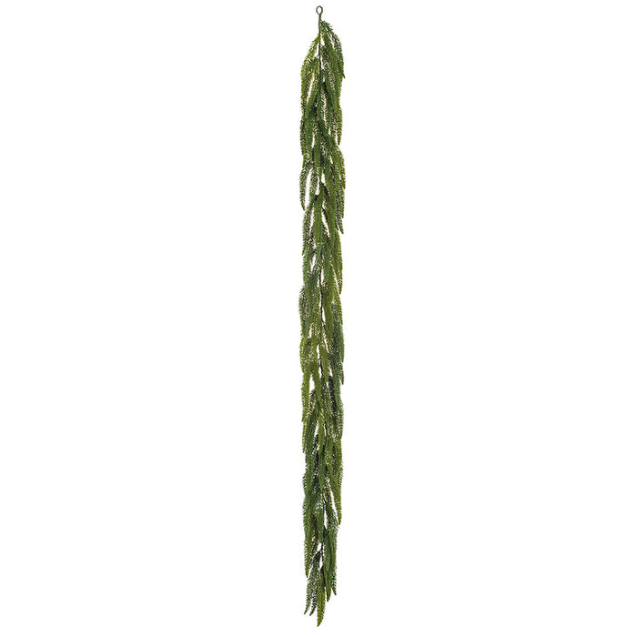 6' PE Soft-Touch Foxtail Pine Artificial Slim Garland -Green (Pack of 4) - YZFPAG-73
