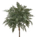 19" PE Soft-Touch Artificial Juniper Stem Bundle -Gray/Green (Pack of 8) - YZJSBB-1
