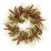 32" Mixed Artificial Long Needle & Willow Pine Wreath -Cream/Brown (Pack of 4) - YZLNWW-032