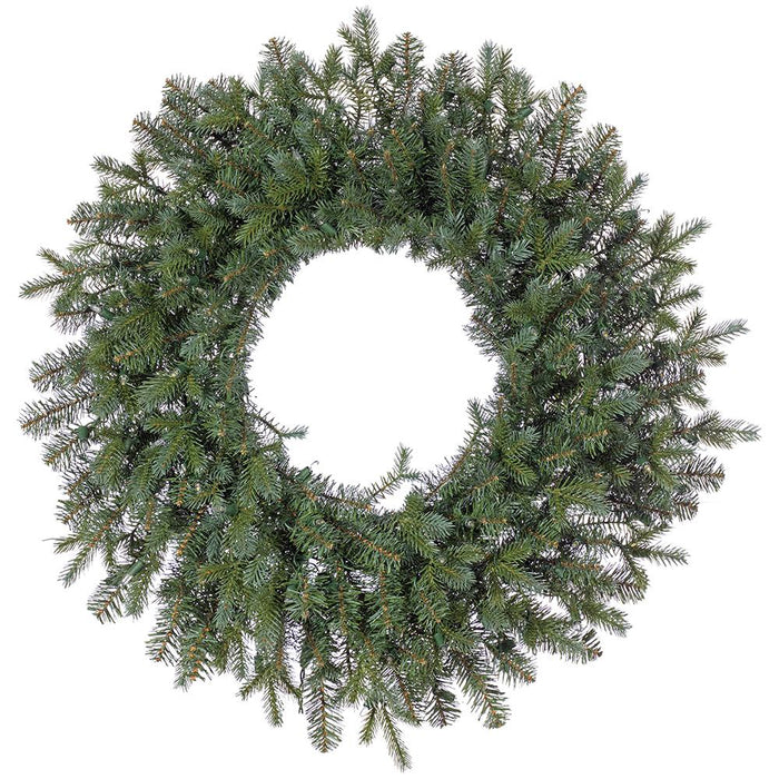 30" Artificial Noble Fir Wreath, LED Pre-Lit -Green (Pack of 6) - YZNBAW-30/LD