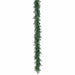 9' Mixed Nordmann Fir Artificial Garland, LED Pre-Lit (Twinkle) -Green (Pack of 2) - YZNMAG-9LHT