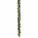 9' Mixed Nordmann Fir Artificial Garland, LED Pre-Lit (Twinkle) -Green (Pack of 2) - YZNMAG-9LHT