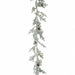 6' Plastic Iced Cedar Pine & Pinecone Artificial Garland -Green/Ice (Pack of 6) - YZP986-GR/IC
