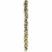 9' Flocked Noble Pine Artificial Garland, LED Pre-Lit -White (Pack of 4) - YZSBAG-9LDX