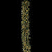 6'Lx12"W Tinsel Artificial Garland, LED Pre-Lit -Green/Silver (Pack of 12) - YZTNAG-72/GS