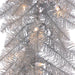6'Lx12"W Tinsel Artificial Garland, LED Pre-Lit -Champagne (Pack of 12) - YZTNBG-24/CN
