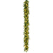 9' Willow Pine Artificial Garland, LED Pre-Lit (Twinkle) -Green (Pack of 2) - YZWPCG-9LHT