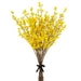 42" Forsythia Blossom Silk Flower Stem Bundle -Yellow (pack of 2) - ZBF624-YE